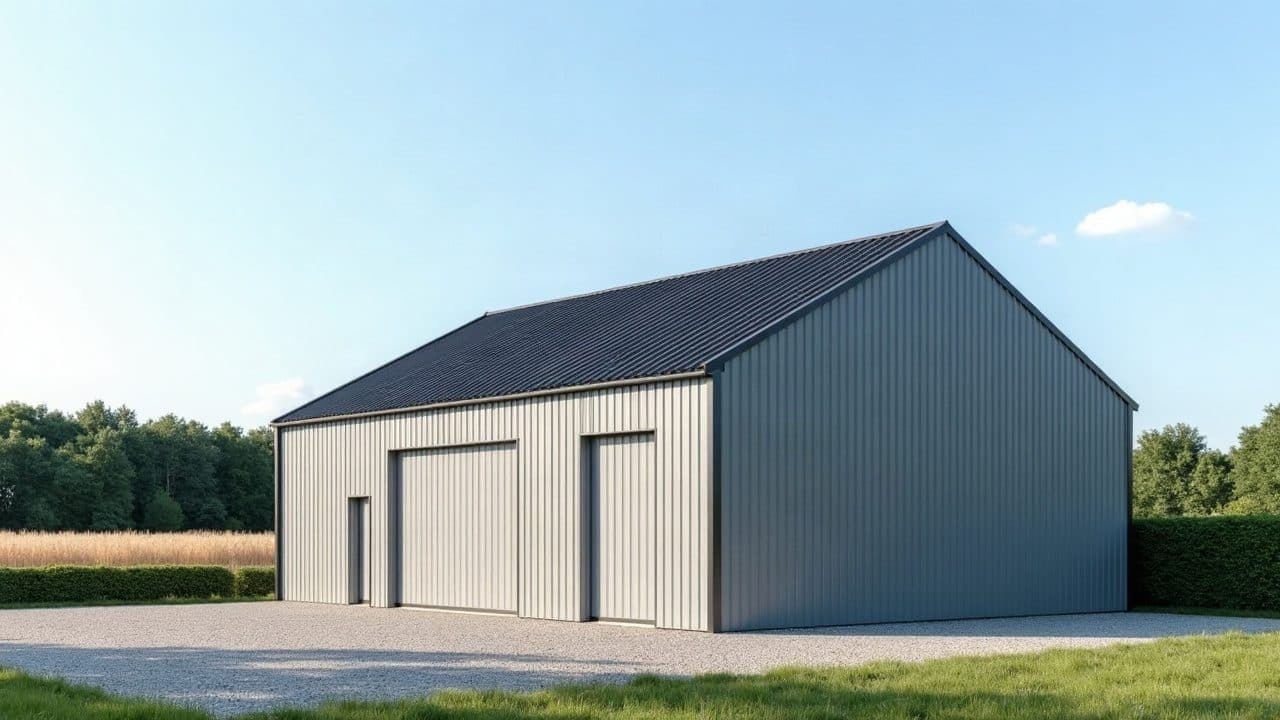 Bâtiment agricole de moins de 600 m² et bail photovoltaïque