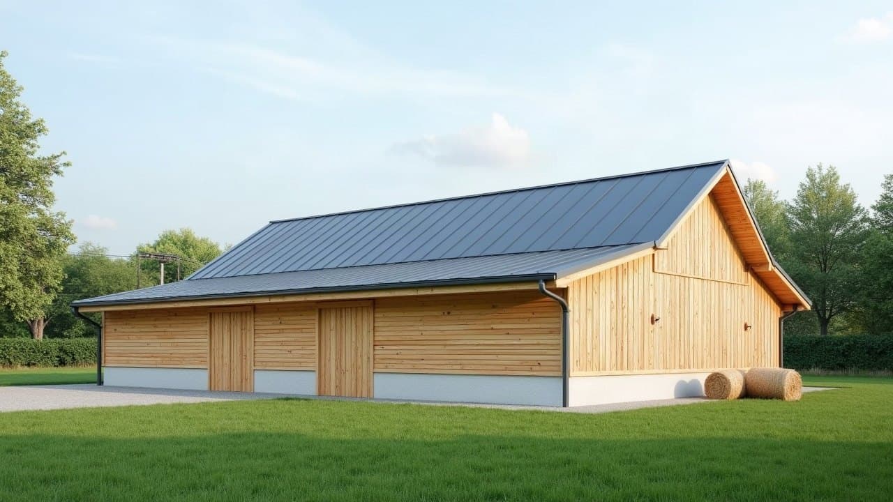 Isolation de toiture agricole : hangar ou bâtiment d'élevage