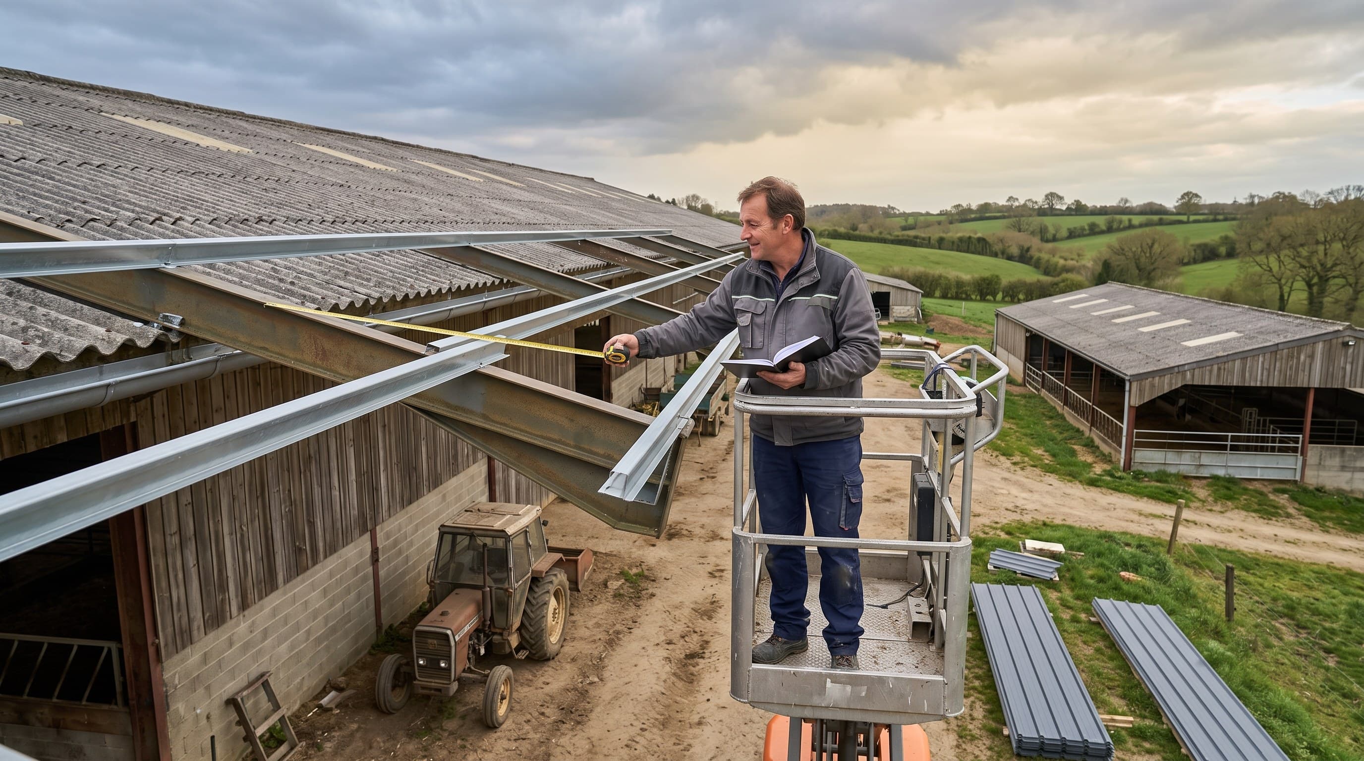 Un diagnostic qui tranche entre trois solutions pour votre toiture agricole